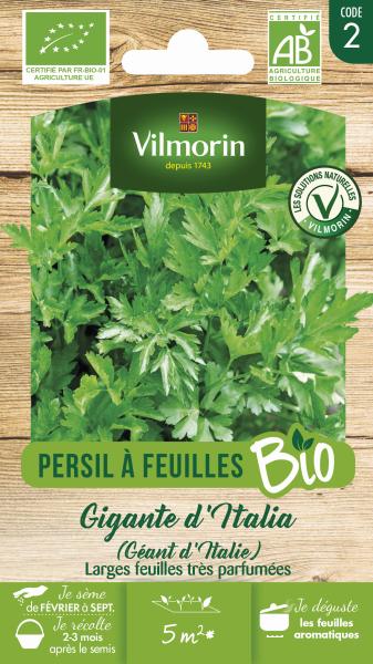 Aromatiques - Persil Gigante d'Italia (Géant d'Italie) - BIO - PACKAGING_RECTO